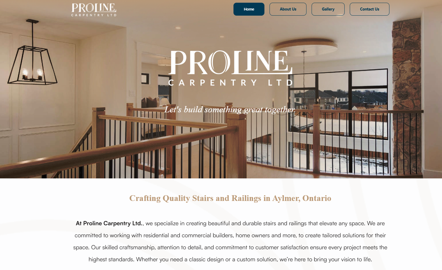 Proline Carpentry